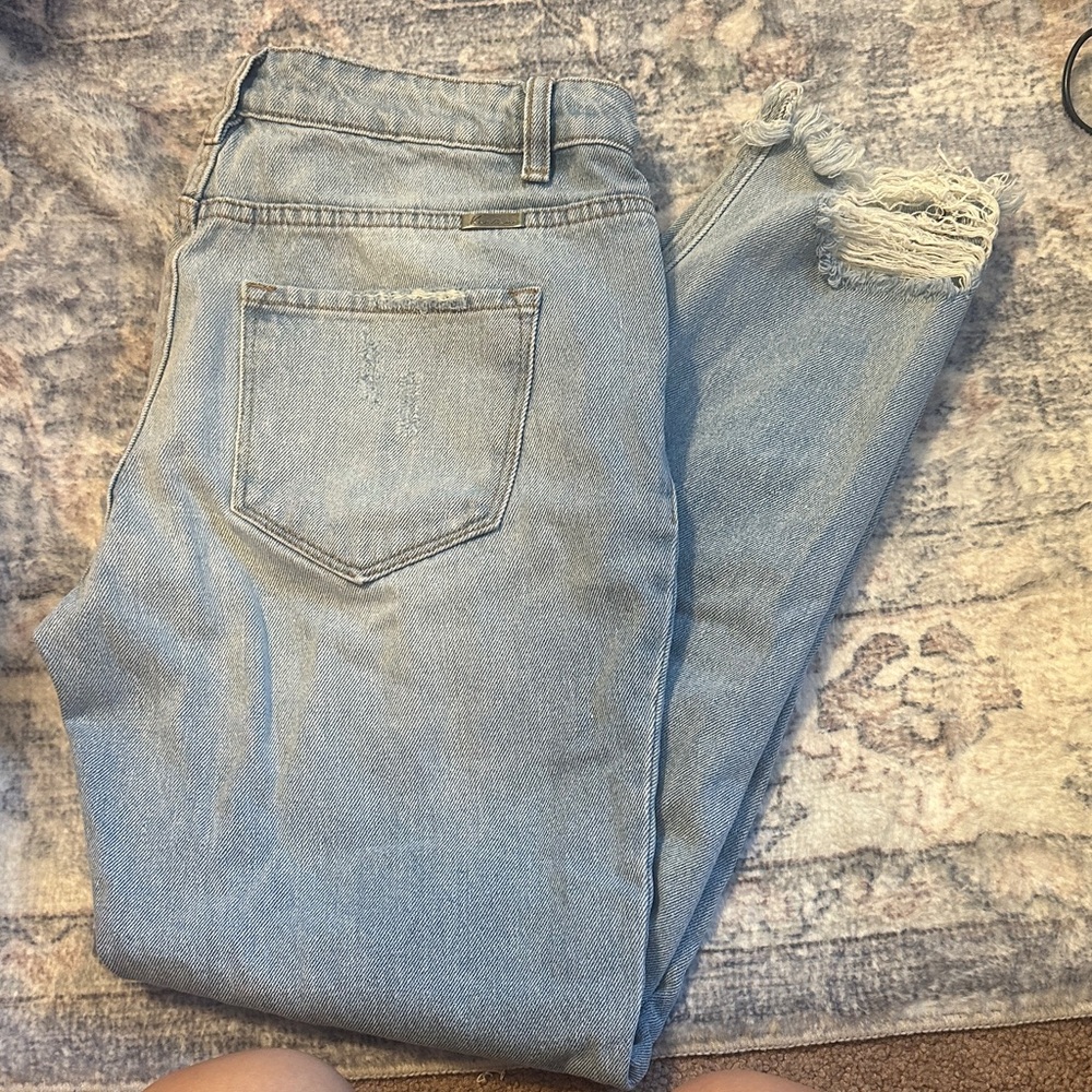 KanCan Light Blue Straight Leg Jeans